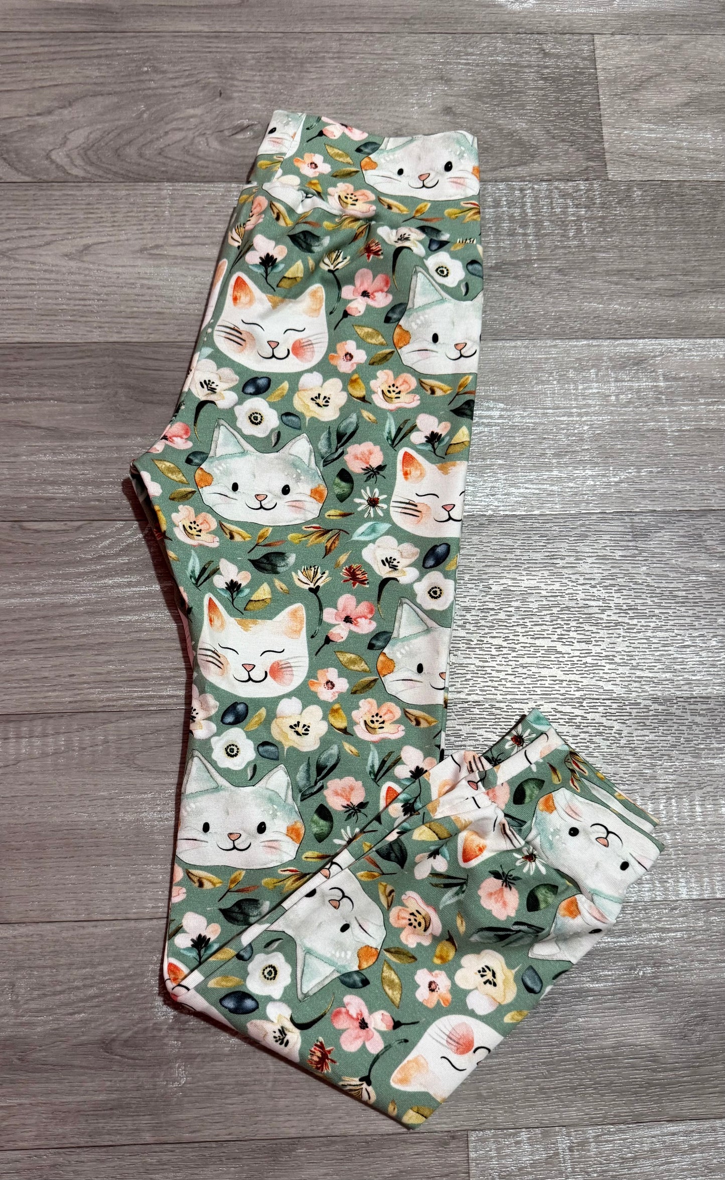 Cats leggings 5-6y