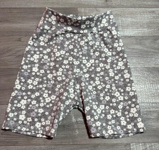 Floral bike shorts 6-7y