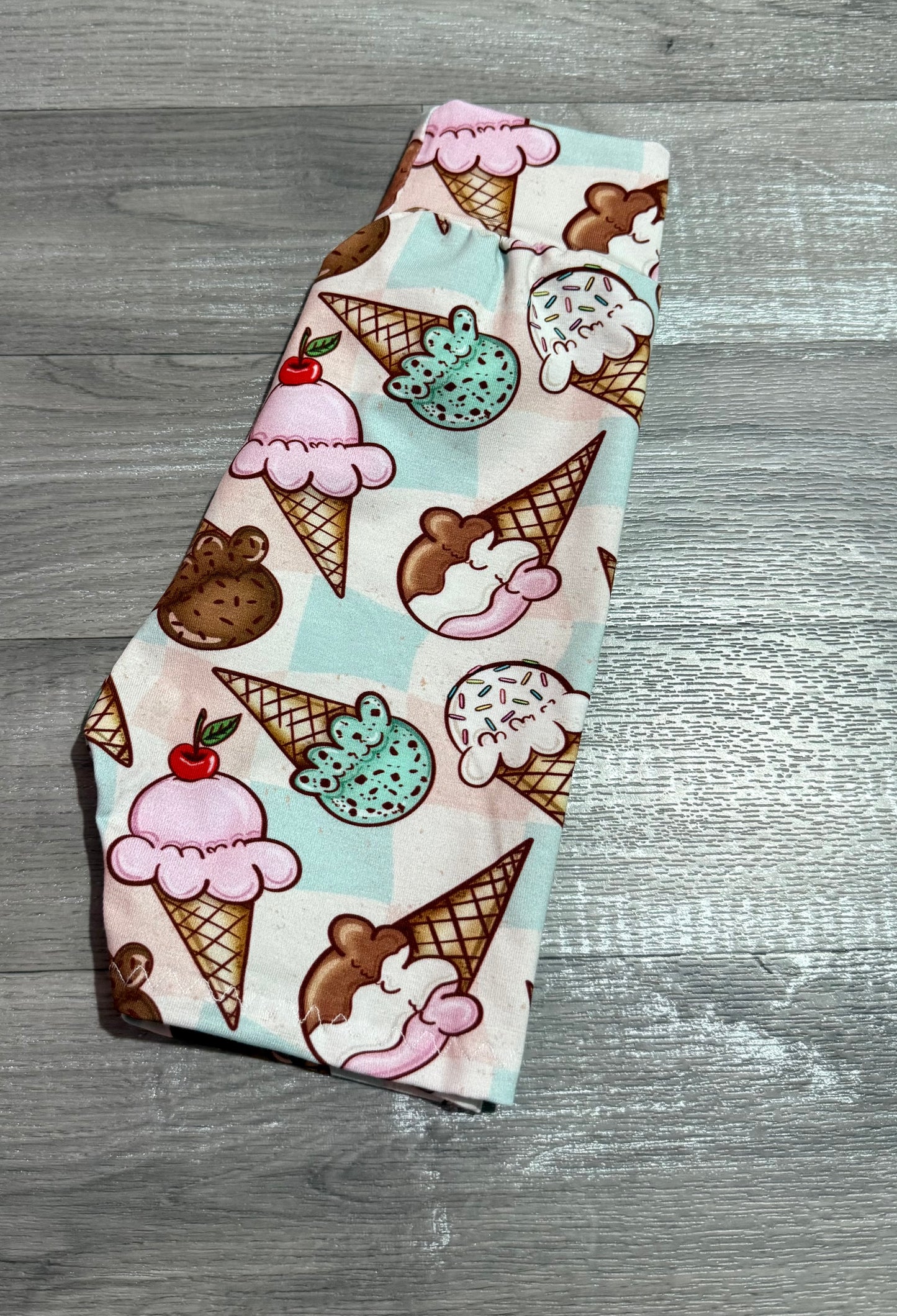 Ice cream bike shorts 2-3y