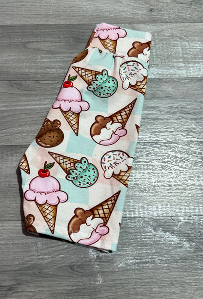 Ice cream bike shorts 2-3y