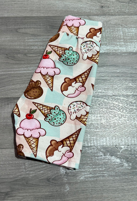 Ice cream bike shorts 2-3y