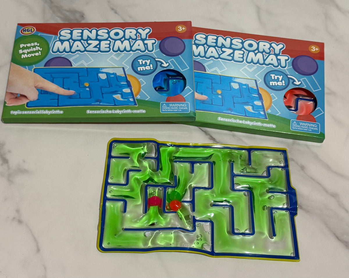 Sensory maze mat
