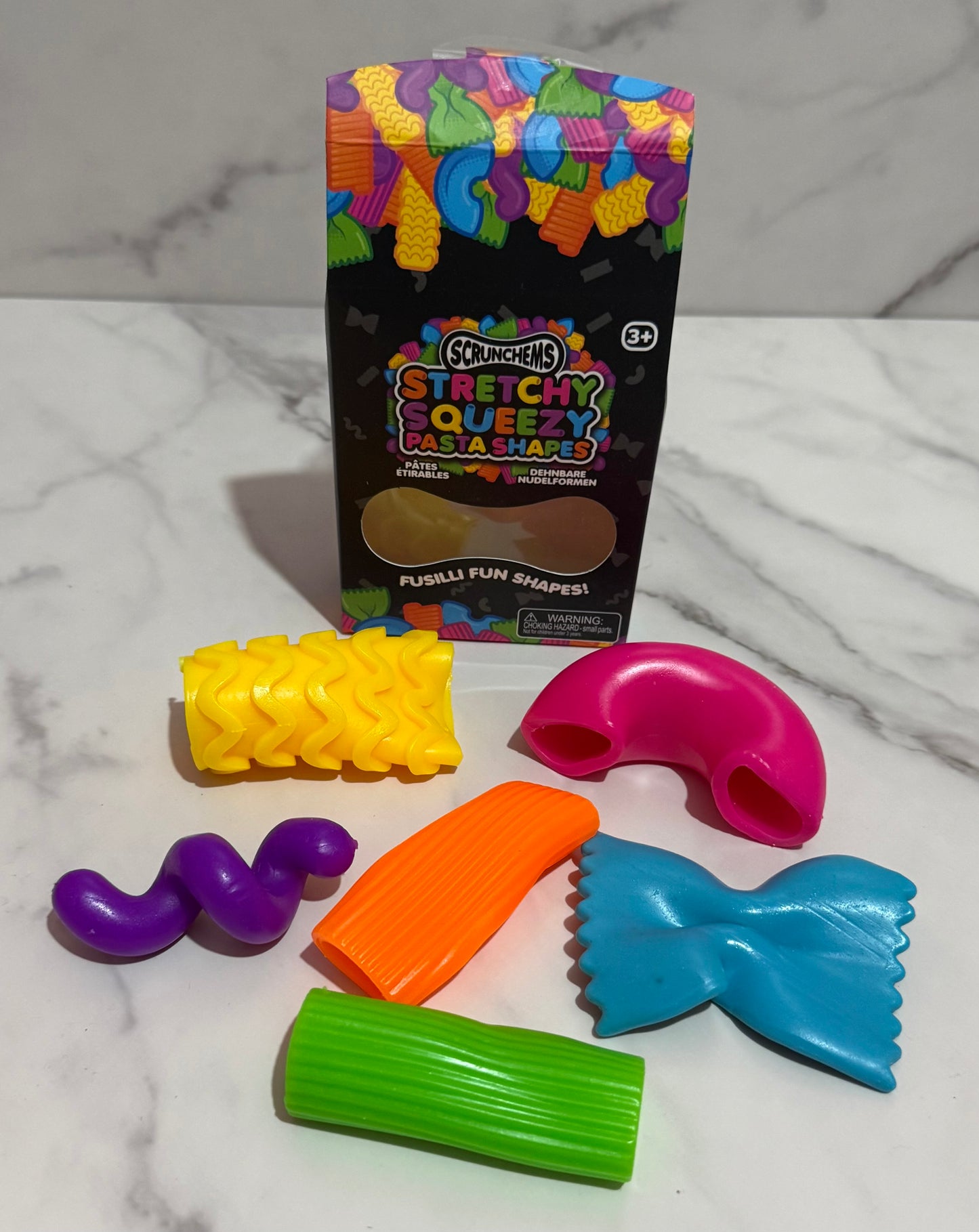 Scrunches pasta shapes