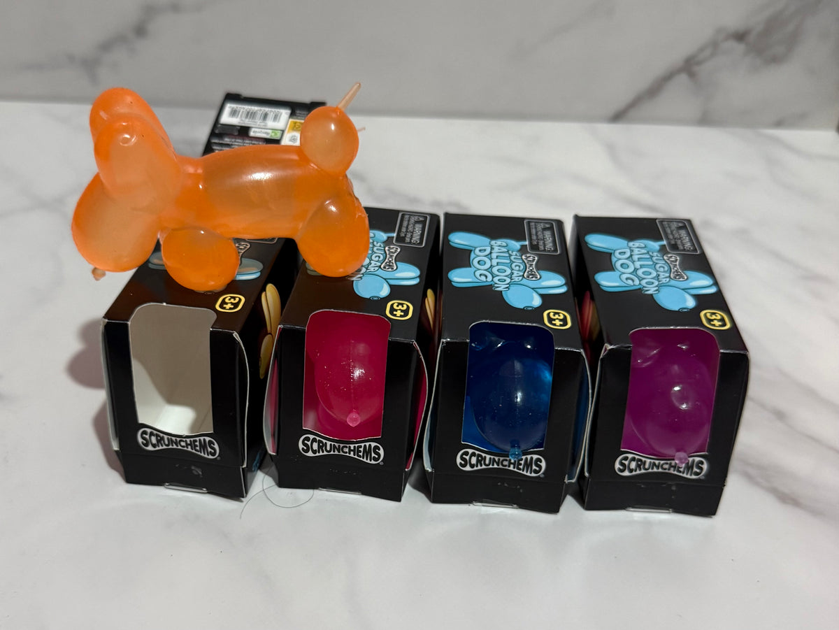 Scrunchems sugar balloon dog