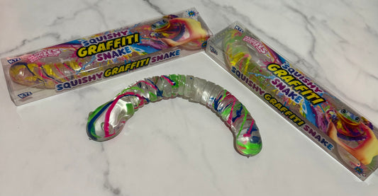 Graffiti snake surprise