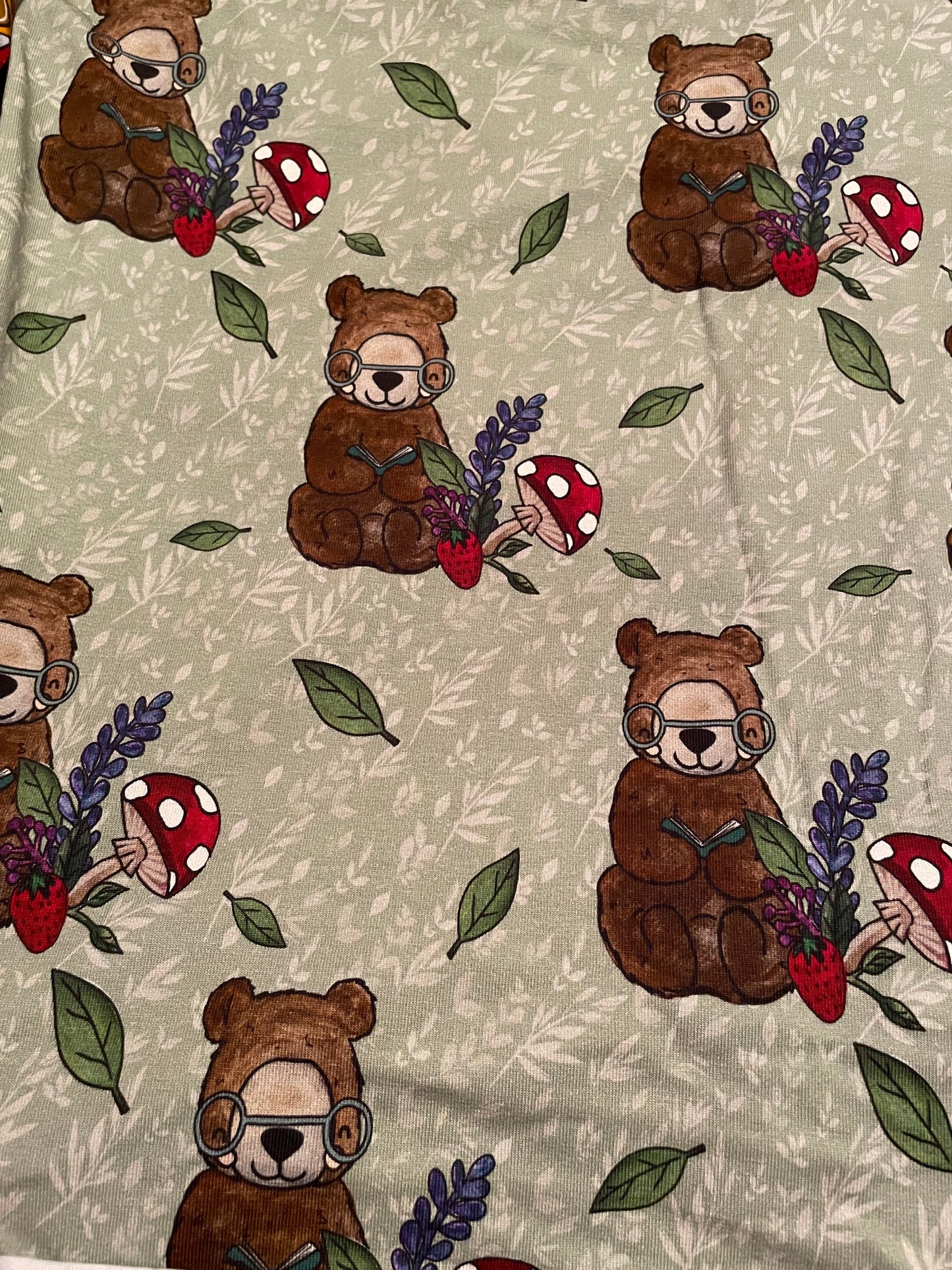Bear in glasses
