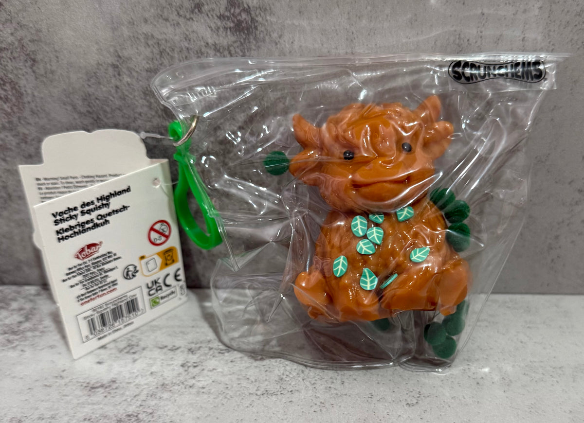 Scrunchems taba highland cow