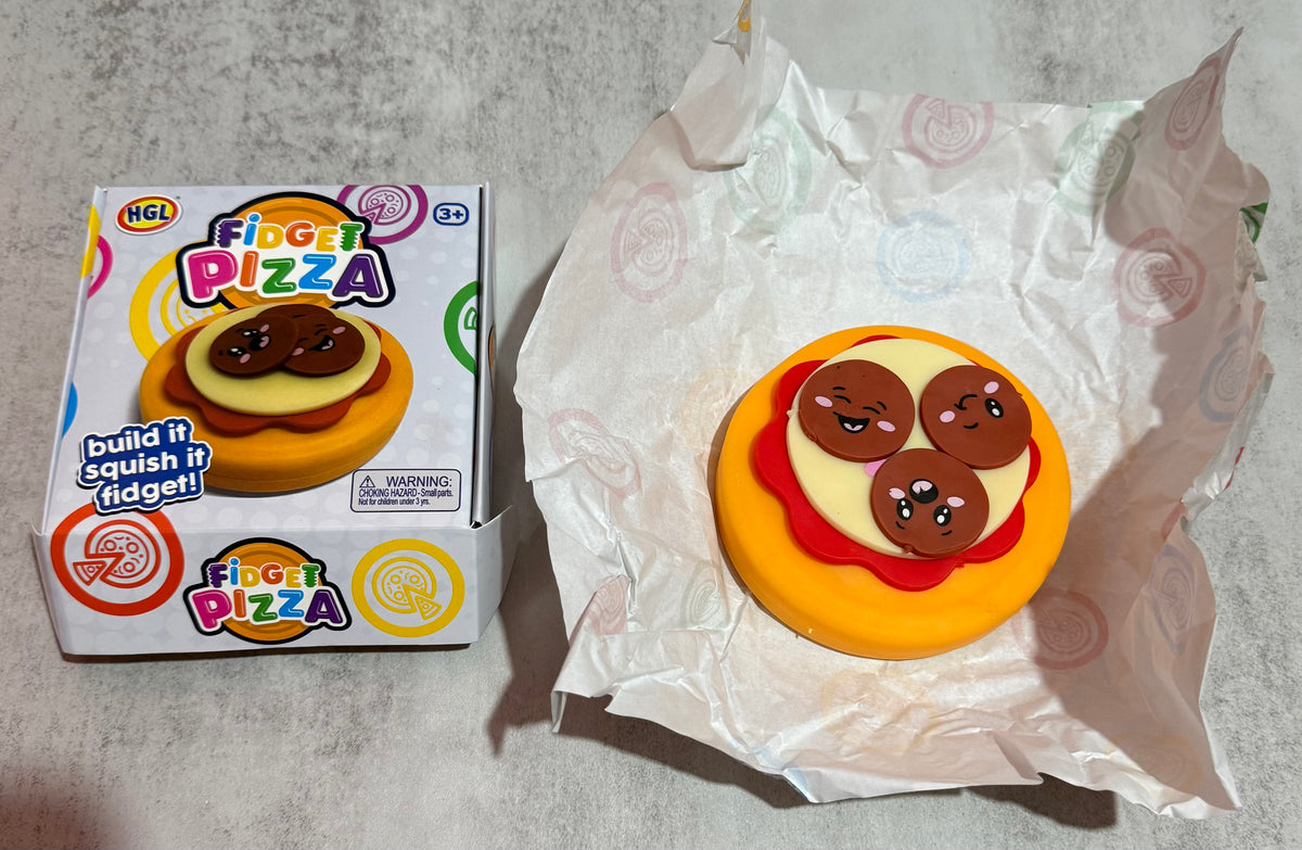 Fidget squishy pizza