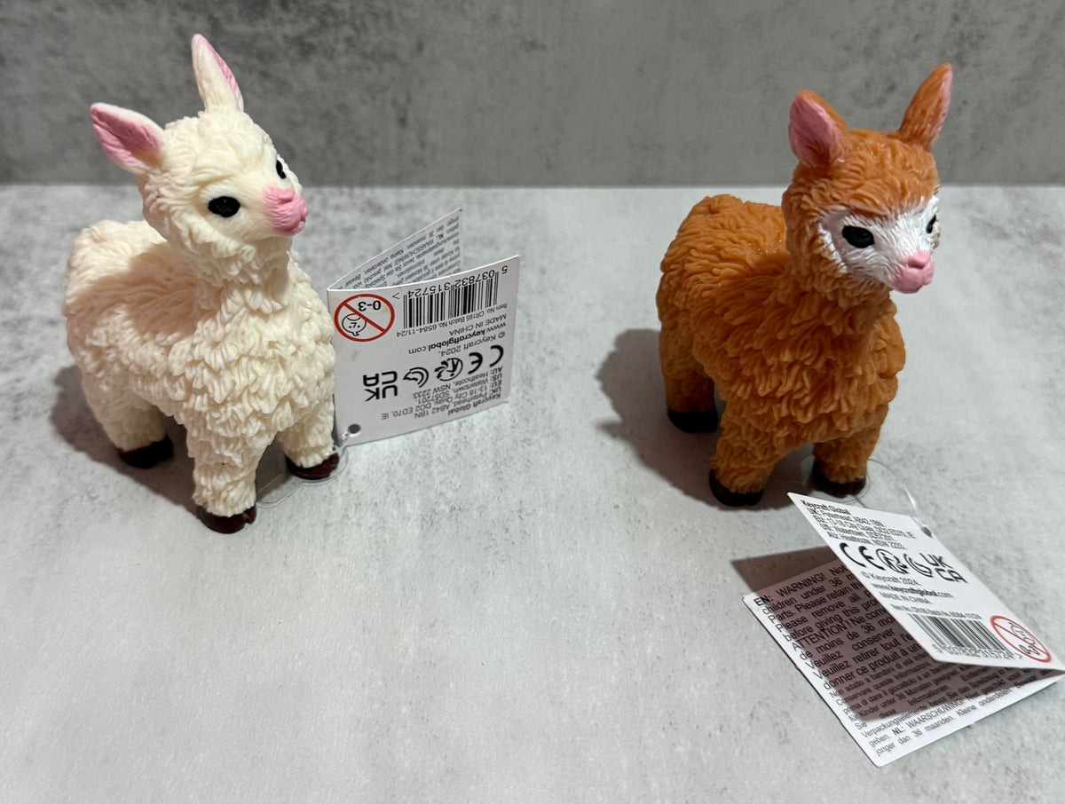 Stretchy, squishy sand filled llama