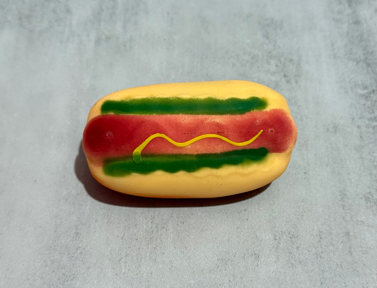 Soft squishy hot dog