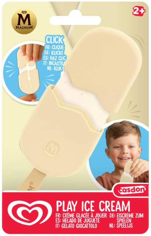 Play white magnum ice cream click fidget