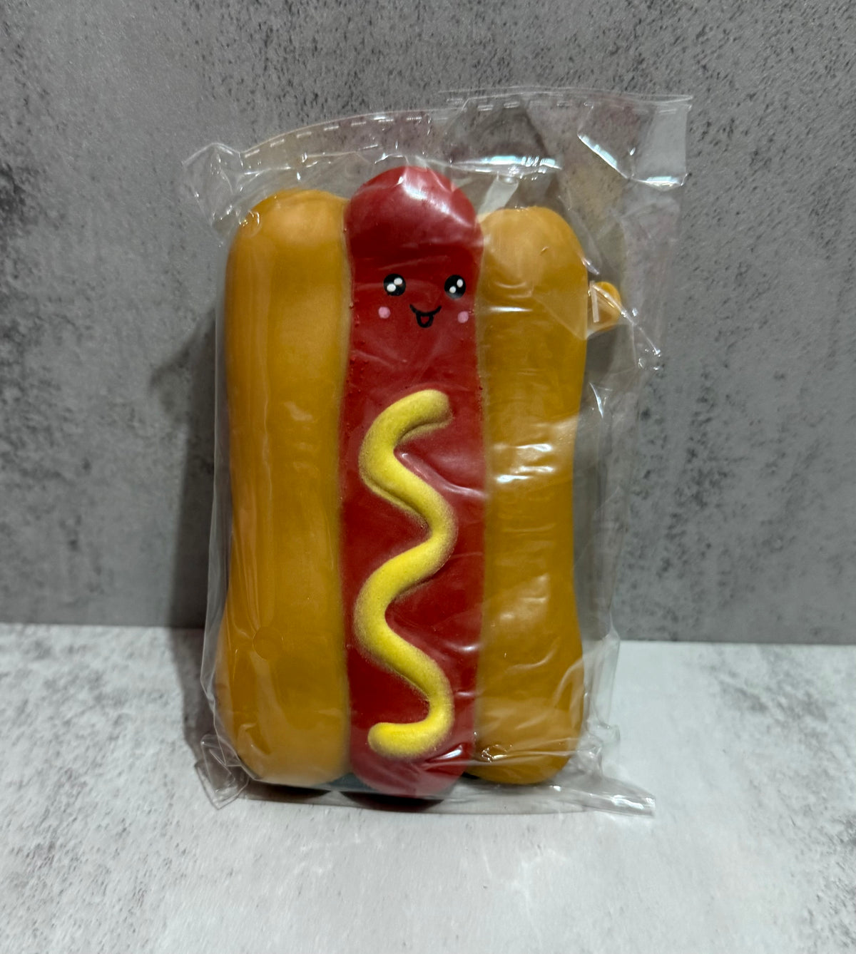 Sand filled dougie the hot dog