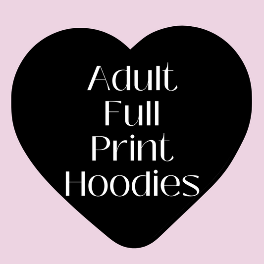 Adult Full Print Hoodies