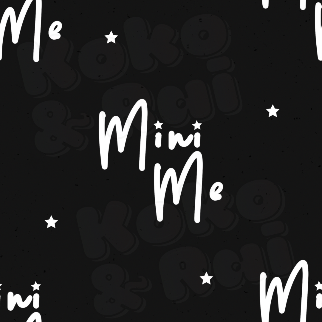 Mini me black Preorder