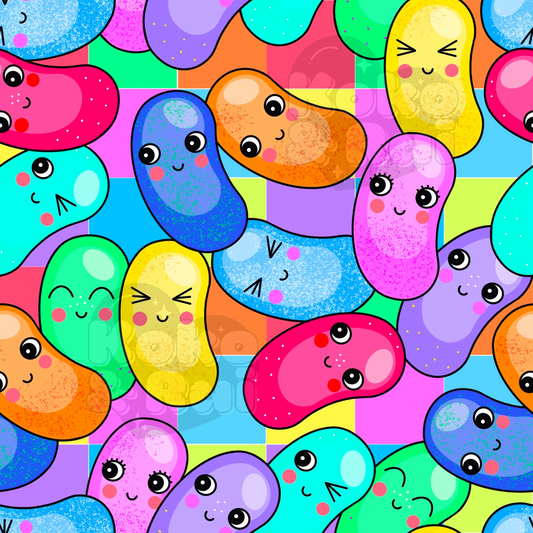 Jelly beans neon squares Preorder