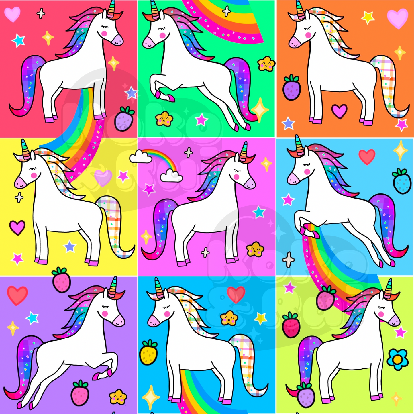 Unicorn neon boxes Preorder