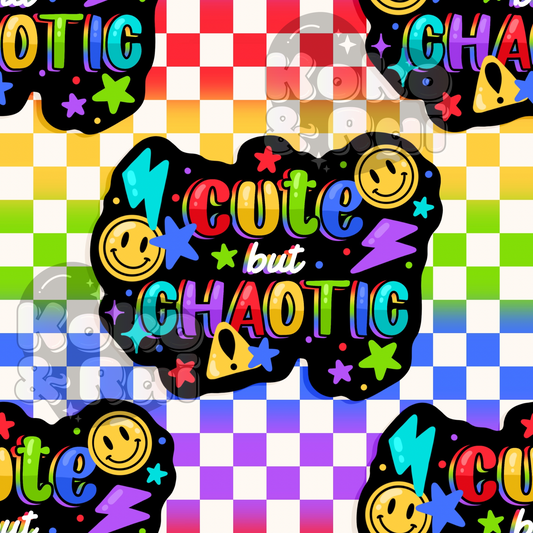 Cute but chaotic check Preorder